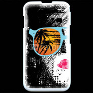 Coque Samsung ACE S5830 Femme à lunette