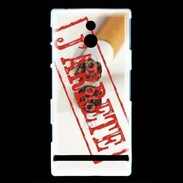 Coque Sony Xperia P J'arrête de fumer