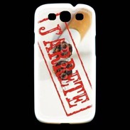 Coque Samsung Galaxy S3 J'arrête de fumer