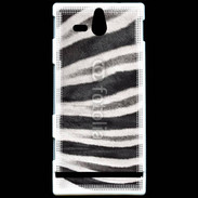Coque SONY Xperia U Effet zèbre