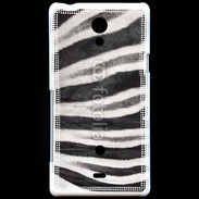 Coque Sony Xperia T Effet zèbre