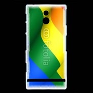 Coque Sony Xperia P Drapeau Gay Pride