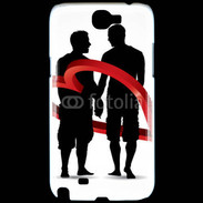 Coque Samsung Galaxy Note 2 Couple Gay