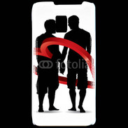 Coque LG P990 Couple Gay