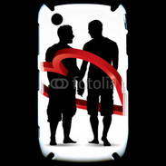 Coque Black Berry 8520 Couple Gay