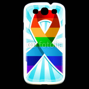 Coque Samsung Galaxy S3 Rainbow Pride Ribbon