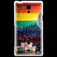 Coque Sony Xperia T Gay Pride 2