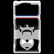 Coque Sony Xperia T Visage 1