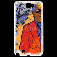 Coque Samsung Galaxy Note 2 Joueur de Saxophone