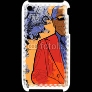 Coque iPhone 3G / 3GS Joueur de Saxophone