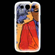 Coque Samsung Galaxy S3 Joueur de Saxophone