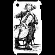 Coque iPhone 3G / 3GS Violonceliste