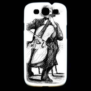 Coque Samsung Galaxy S3 Violonceliste