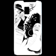 Coque LG P990 Chanteuse de Jazz