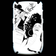Coque Black Berry 8520 Chanteuse de Jazz