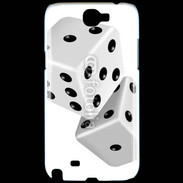 Coque Samsung Galaxy Note 2 Jeu de dés