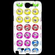 Coque Samsung Galaxy Note 2 Boule de loto