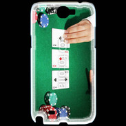 Coque Samsung Galaxy Note 2 Table de poker