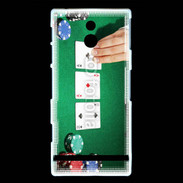 Coque Sony Xperia P Table de poker