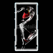 Coque Sony Xperia P Cocktail de fraise