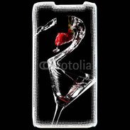 Coque LG P990 Cocktail de fraise