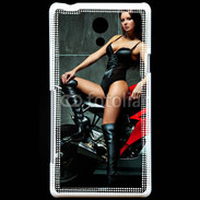 Coque Sony Xperia T Moto sexy 3