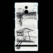 Coque Sony Xperia P Vintage Aircraft