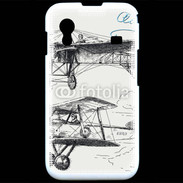 Coque Samsung ACE S5830 Vintage Aircraft
