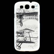 Coque Samsung Galaxy S3 Vintage Aircraft