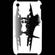 Coque iPhone 3G / 3GS Silhouette avion de chasse