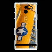 Coque Sony Xperia P Avion T6 vintage
