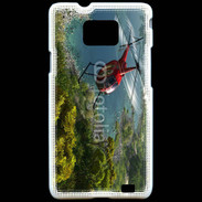 Coque Samsung Galaxy S2 Hélicoptère R44