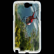 Coque Samsung Galaxy Note 2 Hélicoptère R44
