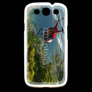 Coque Samsung Galaxy S3 Hélicoptère R44