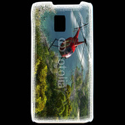 Coque LG P990 Hélicoptère R44