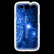 Coque Samsung Galaxy S3 Astrologie bleue