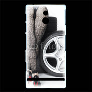 Coque Sony Xperia P Pneu sexy
