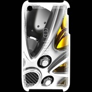 Coque iPhone 3G / 3GS Jante étrier de frein jaune