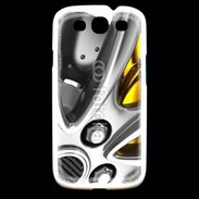 Coque Samsung Galaxy S3 Jante étrier de frein jaune