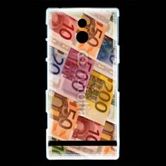 Coque Sony Xperia P Euros billets