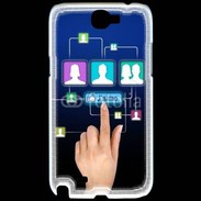 Coque Samsung Galaxy Note 2 Réseau social