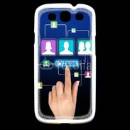 Coque Samsung Galaxy S3 Réseau social