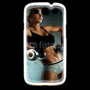 Coque Samsung Galaxy S3 Musculation féminine