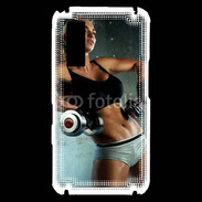 Coque Samsung Player One Musculation féminine