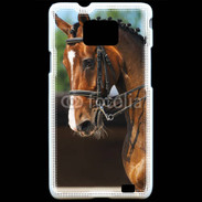 Coque Samsung Galaxy S2 Dressage cheval 1