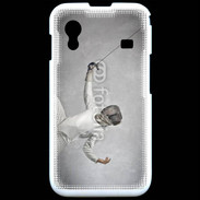 Coque Samsung ACE S5830 Escrime noir et blanc