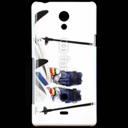 Coque Sony Xperia T Matériel de ski