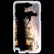 Coque Samsung Galaxy Note 2 Chasse au levé de soleil