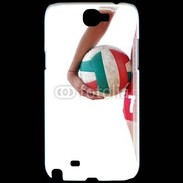 Coque Samsung Galaxy Note 2 Joueuse de volleyball
