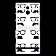 Coque Sony Xperia P Moustache 4